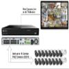 Camius 16 Channel 4K PoE Security Camera System with 16 Wired 5MP Outdoor Cameras, 320 Mbps NVR with 4TB HDD, Human Vehicle Intrusion Detection for Home & Business, Audio Recording, Expandable Storage view 3