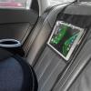 FresherAcc Car iPad Kindle Tablet Holder for Rear and Forward Facing Mirror, Car Mount Hanger Case for Vehicle Backseat Headrest Up to 10.5', Lightweight Washable and Portable (Black) view 1