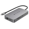 HyperDrive 4K Dual HDMI USB C Hub M1 MacBook 10in1: Dual 4K HDMI, Gigabit Ethernet, USB-A, USB-C, USB-C 100W Power Delivery, MicroSD/SD, Headphone Jack for MacBook Pro/Air(M1), Windows PC, Chromebook view 1