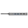 HyperDrive 4K Dual HDMI USB C Hub M1 MacBook 10in1: Dual 4K HDMI, Gigabit Ethernet, USB-A, USB-C, USB-C 100W Power Delivery, MicroSD/SD, Headphone Jack for MacBook Pro/Air(M1), Windows PC, Chromebook view 3