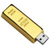 64GB USB Flash Drive Gold Bar-Shaped, BorlterClamp Novelty USB Drive Funny Thumb Drive Memory Stick for External Data Storage view 1