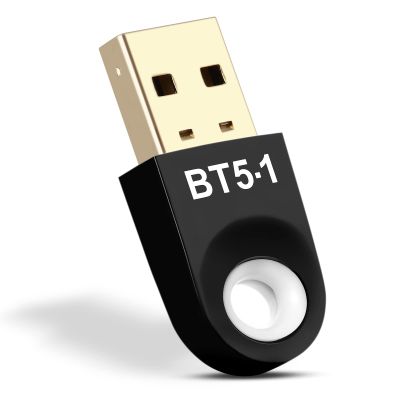 Bluetooth Adapter for PC, UrbanX USB Bluetooth Adapter 5.1 EDR, Bluetooth Dongle Wireless Bluetooth Receiver for Lenovo Yoga Support Windows 10/8.1/8/7