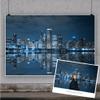 Yeele 12x8ft City Night View Backdrop Famous Modern Skyscraper Night Scene Background for Photography High-Rise Building Backdrop Party Bar Club Wallpaper Kids Adult YouTube Video Studio Shoot Props view 3