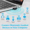 UrbanX USB Bluetooth 4.0 Adapter Wireless Transfer Dongle for HP Victus Support All Windows 10 8.1 8 7 XP Vista view 3