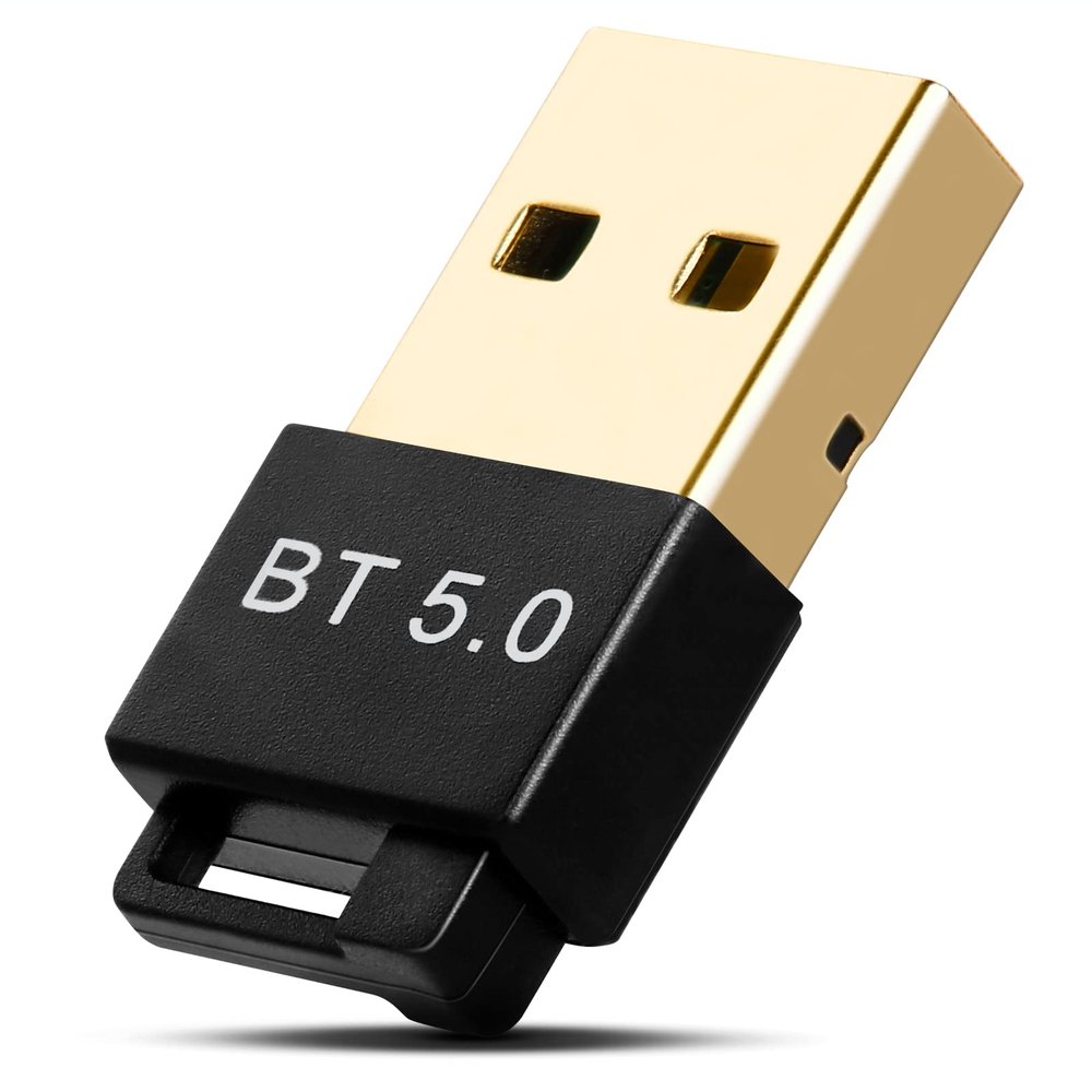 Bluetooth Adapter for PC, UrbanX USB Mini Bluetooth 5.0 Wireless Transfer Dongle for Bluetooth Headphones Windows 10/8.1/8/7