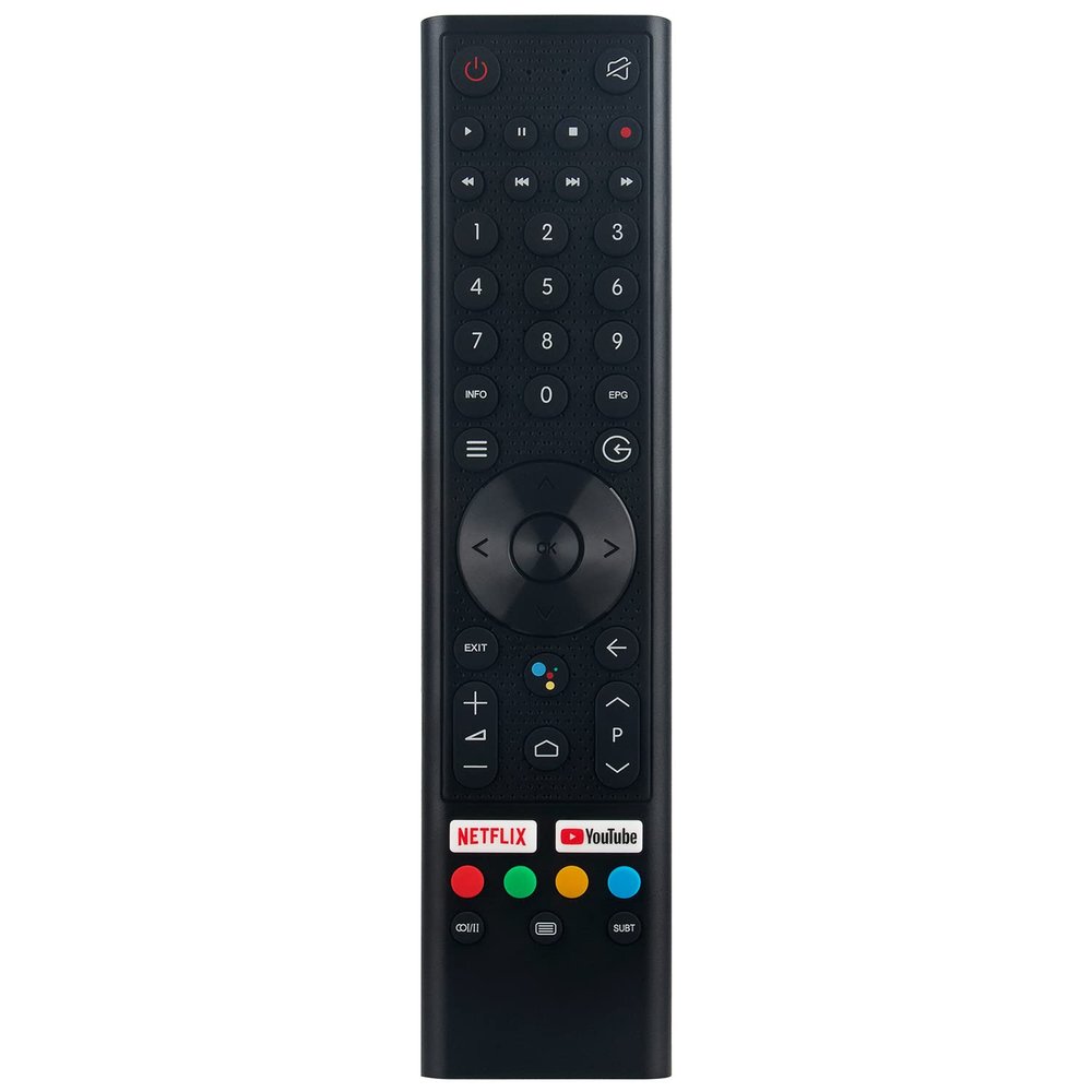 Voice Replacement Remote Control Applicable for Caixun 4K UHD HDR Smart TV EC43S1A EC50S1A EC55S1A EC75E1UA EC50S1UA EC65E1UA EC43S1UA EC55S1UA EC75E1A EC65E1A