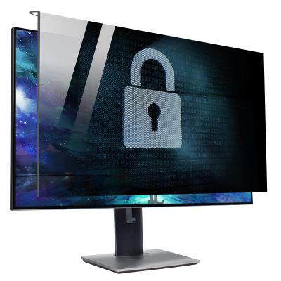 JCSKY Screen Hanging Privacy Filter for 17-32 Inch Widescreen Computer Monitors, Anti-Glare Anti-Blu-Ray Eye Protection Acrylic Protector Film,21in(537330mm)