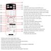 Leankle Remote Controller for Epson Projectors PowerLite EB-750F, EB-755F, EB-800F, EB-805F, EB-L250F, EB-L255F, EB-U50, U50 view 2