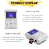 Mp3 Player, Portable Mini MP3 Music Player with Headphone and USB Cable, Back Clip Lossless Sound Music Player for Kids Adults, Support up to 32GB(Silver) view 3