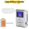 Mp3 Player, Portable Mini MP3 Music Player with Headphone and USB Cable, Back Clip Lossless Sound Music Player for Kids Adults, Support up to 32GB(Silver) view 4