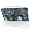 Cavka Case for iPad Pro 13 M4 Air M2 11 2024 4th 10.9 2022 10.2 12.9 10.5 9.7 Mini 6 5 4 3 2 1 Print Ancient Slim fit Stand Mexican Traditional Creative Cute Mayan Closure Magnetic Aztec Design view 4