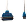 ezqnirk 1pcs 1.7m USB to Parallel IEEE 1284 Printer Adapter Cable PC (Connect Your Old Parallel Printer to a USB Port) view 3