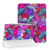 Cavka Case for iPad Pro 13 M4 Air M2 11 2024 4th 10.9 2022 10.2 12.9 10.5 9.7 Mini 6 5 4 3 2 1 Design Creative Stand Squid Sea Magnetic Slim fit Tentacles Seashell Closure Animal Print Octopus view 1