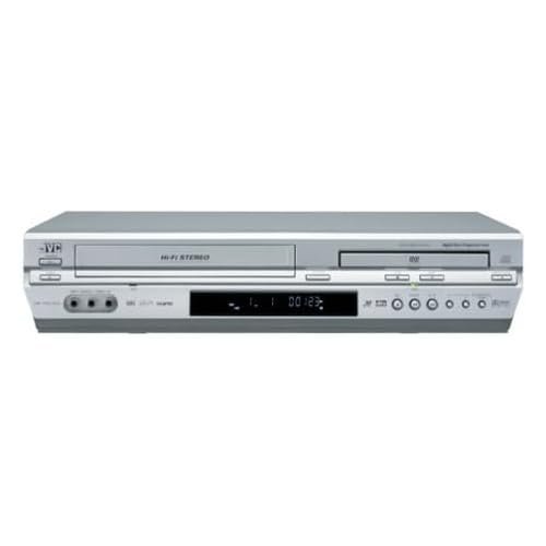 JVC HR-XVC33U Progressive-Scan DVD/VCR Combo , Silver (Renewed)