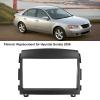 Aramox Car Stereo Radio Fascia Navigation Frame Car Fascia 2DIN ABS Audio CD DVD Modified Panel Frame Replacement for 2006 view 2