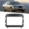 Aramox Car Stereo Radio Fascia Navigation Frame Car Fascia 2DIN ABS Audio CD DVD Modified Panel Frame Replacement for 2006 view 4