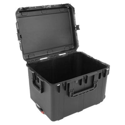 SKB iSeries Watertight Case, Heavy Duty Container Waterproof Box with Secure Gasket Seal and Cushion Grip Handle, 26.58" x 20.56" x 17.65", Black