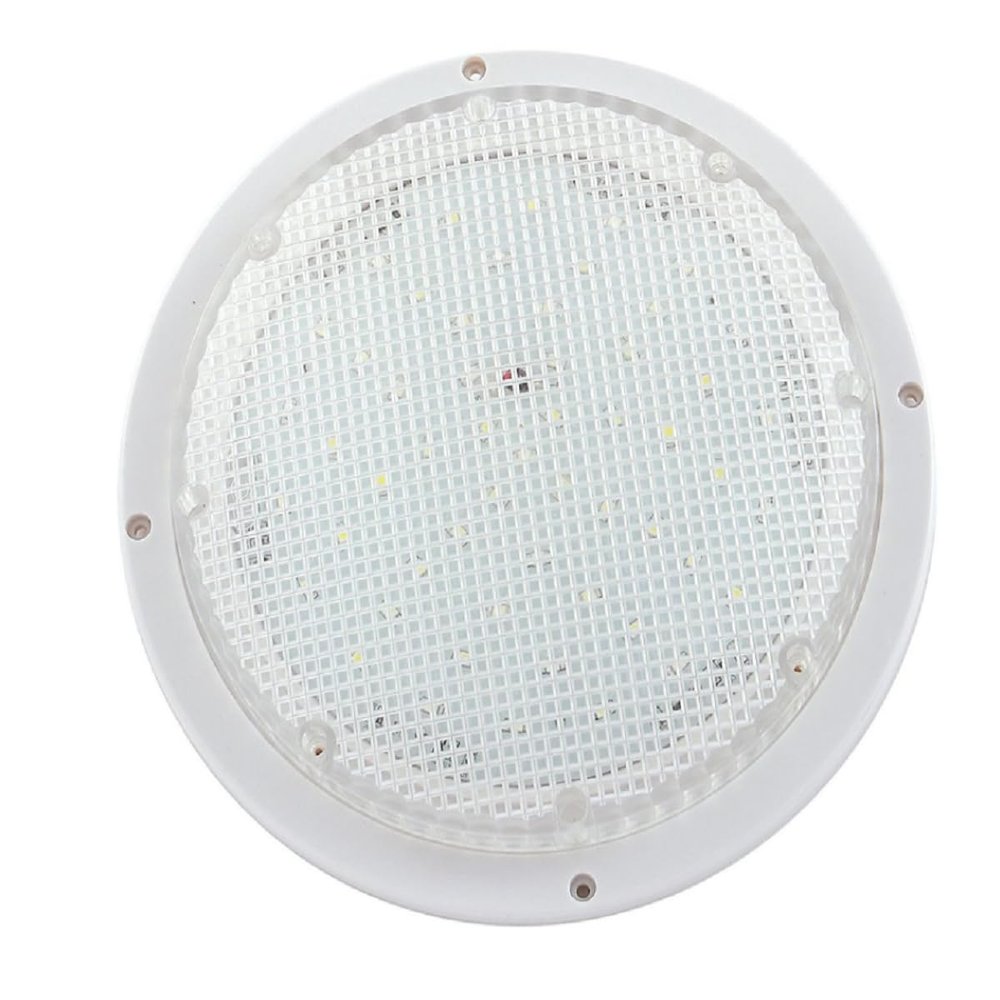 C2W Overhead Dome Light, 8.7 inch, Round, Surface Mount