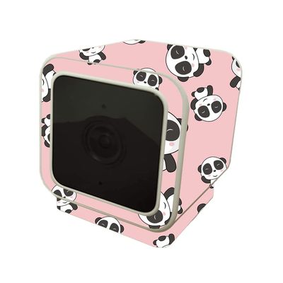 MightySkins Skin Compatible with Wyze Cam V3 - Panda Hello | Protective, Durable, and Unique Vinyl Decal wrap Cover | Easy to Apply, Remove, and Change Styles | Made in The USA