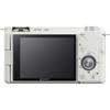 Sony ZV-E10 Mirrorless Camera with 16-50mm Lens (White) Bundle - ILCZV-E10L/W + Sony 55-210mm Zoom Lens + Prime Accessory Package Including 128GB Memory, TTL Flash, Battery, Software Package & More view 3