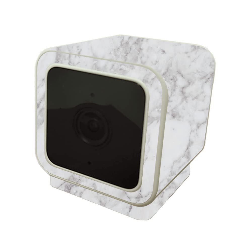 MightySkins Skin Compatible with Wyze Cam V3 - Frost Marble | Protective, Durable, and Unique Vinyl Decal wrap Cover | Easy to Apply, Remove, and Change Styles | Made in The USA