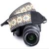Perris Leathers Ltd Camera Strap, 2 inch Wide Jacquard, Soft & Vibrant, Adjustable Length, Made in Canada (Arabian Gold) view 1