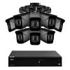 16-Channel Fusion NVR System with 4K (8MP) IP Cameras 8 / Black view 1