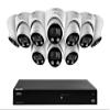 16-Channel 4K Ultra HD Fusion NVR IP System with Smart Deterrence Dome Cameras 10 view 1