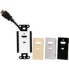 C2G C2G42395 HDMI Inline Extender Decorative Wall Plate w/Interchangeable Covers Faceplate, Multi view 1