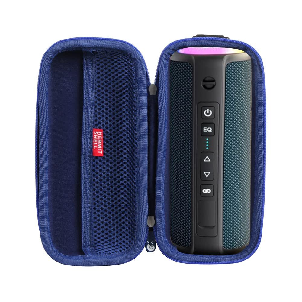 Hermitshell Hard Travel Case for Ortizan Portable Bluetooth Speaker IPX7 Waterproof Wireless Speaker (Dark Blue)