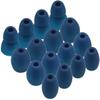 16pcs Blue Ear Tips Ear Buds Ear Gels Replacement for Beat s by dr dre BeatsX Earphones, JNSA Eartips Earbuds Eargels Compatible with Beat s X, SML and Double Flange, Blue view 1