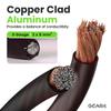 GEARit 1/0 Gauge Wire (50ft - Black Translucent) Copper Clad Aluminum CCA - Primary Automotive Wire Power/Ground, Battery Cable, Car Audio Speaker, RV Trailer, Amp, Electrical 0ga AWG 50 Feet view 2