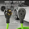 GEARit 3 Prong Dryer Cord, 25 Ft Dryer Extension Cord, NEMA 10-30P to 10-30R, 30 Amp 220V 240V Heavy Duty, 10/3 AWG STW Copper Cable, 3 Prong Dryer Extension Cord for Older Outlets view 3