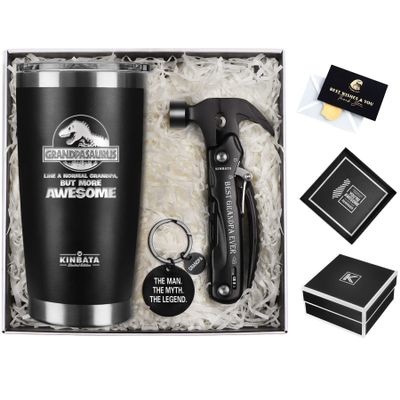 Birthday Gifts for Grandpa-Christmas Best Gifts for Men for Him from grandchildren Unique Gift SetIdeas for Papa Presents Multitool