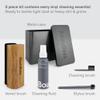 Boundless Audio Vinyl Record Cleaning Kit - 5-in-1 Vinyl Cleaner Kit Includes Record Brush, Stylus Cleaner, Cleaning Solution, Nylon Brush & Metal Case view 3