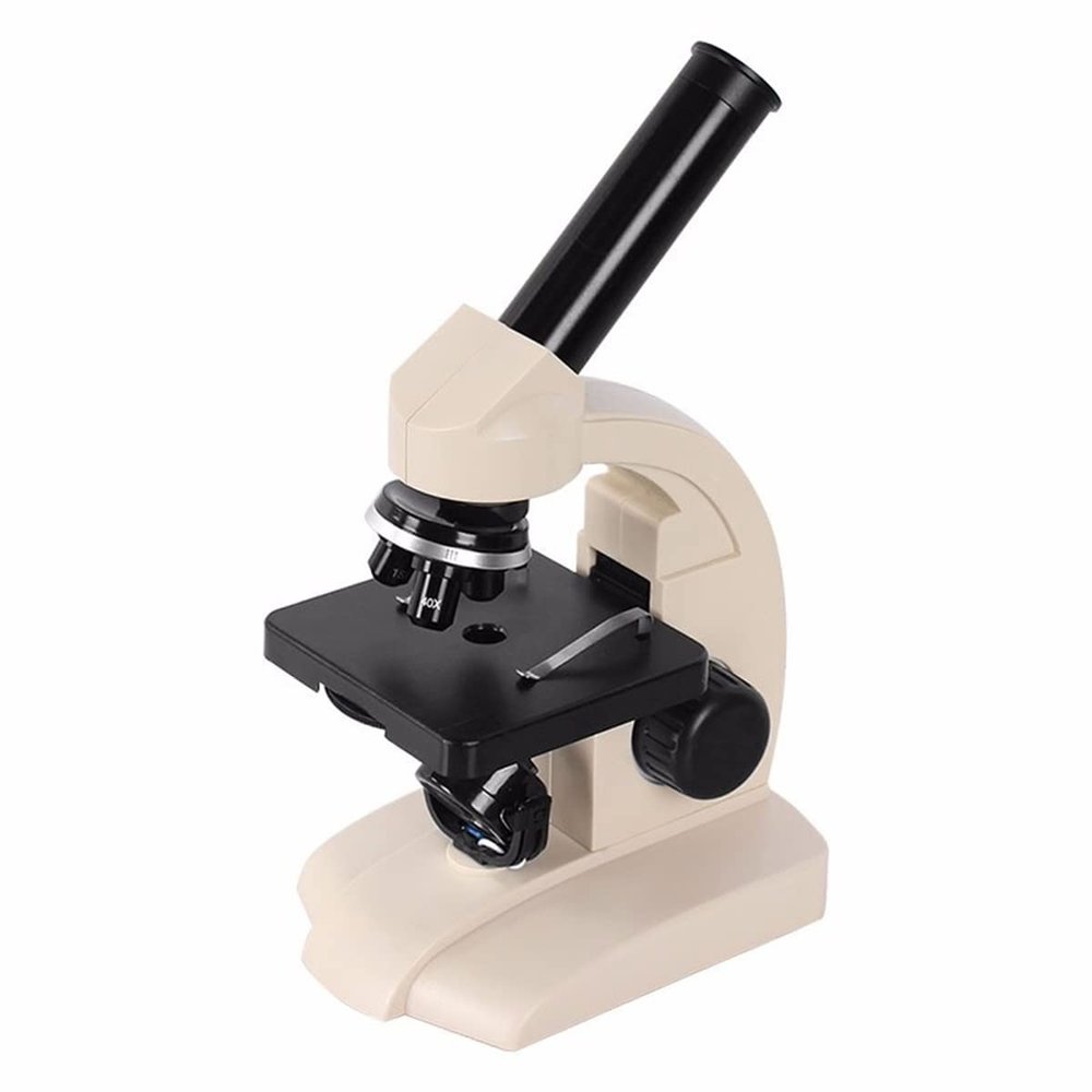 ZTBH Microscope Accessories Kit Monocular Biological Microscope 70X-400X Student Science Education Kid Gift Microscope Slides (Color : Without Slides, Magnification : 70X 150X 400X)