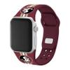 Affinity Bands Florida State Seminoles HD Combo Package Compatible with Apple Watch and AirPods Gen 1 & 2 (42/44/45/49mm (46mm Series 11) Long Stripes) view 2