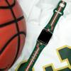 AFFINITY BANDS Miami Hurricanes HD Combo Package Compatible with Apple Watch and AirPods Gen 1 & 2 (42/44/45/49mm (46mm Series 11) Short Stripes) view 2