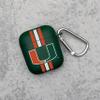 AFFINITY BANDS Miami Hurricanes HD Combo Package Compatible with Apple Watch and AirPods Gen 1 & 2 (42/44/45/49mm (46mm Series 11) Short Stripes) view 4