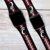 Affinity Bands Cincinnati Bearcats HD Combo Package Compatible with Apple Watch and AirPods Gen 1 & 2 (38/40/41mm (42mm Series 11) Short Stripes) view 2