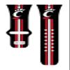 Affinity Bands Cincinnati Bearcats HD Combo Package Compatible with Apple Watch and AirPods Gen 1 & 2 (38/40/41mm (42mm Series 11) Short Stripes) view 3