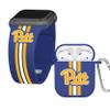 Affinity Bands Pittsburgh Panthers HD Combo Package Compatible with Apple Watch and AirPods Gen 1 & 2 (38/40/41mm (42mm Series 11) Long Stripes) view 1