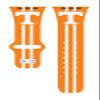 AFFINITY BANDS Tennessee Volunteers HD Combo Package Compatible with Apple Watch and AirPods Gen 1 & 2 (42/44/45/49mm (46mm Series 11) Long Stripes) view 3