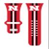 AFFINITY BANDS Nebraska Huskers HD Combo Package Compatible with Apple Watch and AirPods Gen 1 & 2 (38/40/41mm (42mm Series 11) Long Stripes) view 3