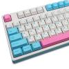 MOLGRIA Milk Cover Keycaps, PBT Key Caps 140 Set for Gaming Keyboard, Cherry Profile Dye Sublimation Custom Keycap Japanese Font for Kailh Cherry MX 104/87/74/61 60 Keyboard ANSI Layout view 1