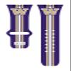 AFFINITY BANDS Washington Huskies HD Combo Package Compatible with Apple Watch and AirPods Gen 1 & 2 (38/40/41mm (42mm Series 11) Long Stripes) view 3