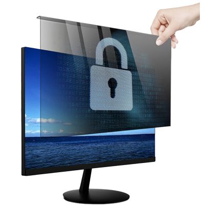 JCSKY Hanging Type Computer Privacy Film, Anti-Blue Light Scratch-Resistant and Waterproof Acrylic Privacy Screen Protector for Hp/Dell/Asus/Acer/Sony/Samsung/Lenovo,19in(391320mm)