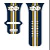 Affinity Bands Notre Dame Fighting Irish HD Combo Package Compatible with Apple Watch and AirPods Gen 1 & 2 (42/44/45/49mm (46mm Series 11) Long Stripes) view 3