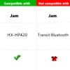 TaiZiChangQin Upgrade Ear Pads Ear Cushions Replacement Compatible with Jam HX-HP420 HXHP420 HX HP420 Headphone Protein Leather Earpads view 2