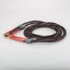 HI-End Western Electric Speaker Cable HiFi Audiophile Cable Banana to Spade Biwire Speaker Cable HiFi (Color : Banana to Spade, Length : 2.5m) view 2
